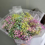 Букет из 7 радужных гипсофил — вид 2